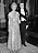 Greve Carl Johan Bernadotte och hans hustru Gunilla Bussler på kungamiddagen på Stockholms slott 1989.