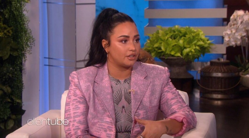 Demi Lovato gastar The Ellen Show