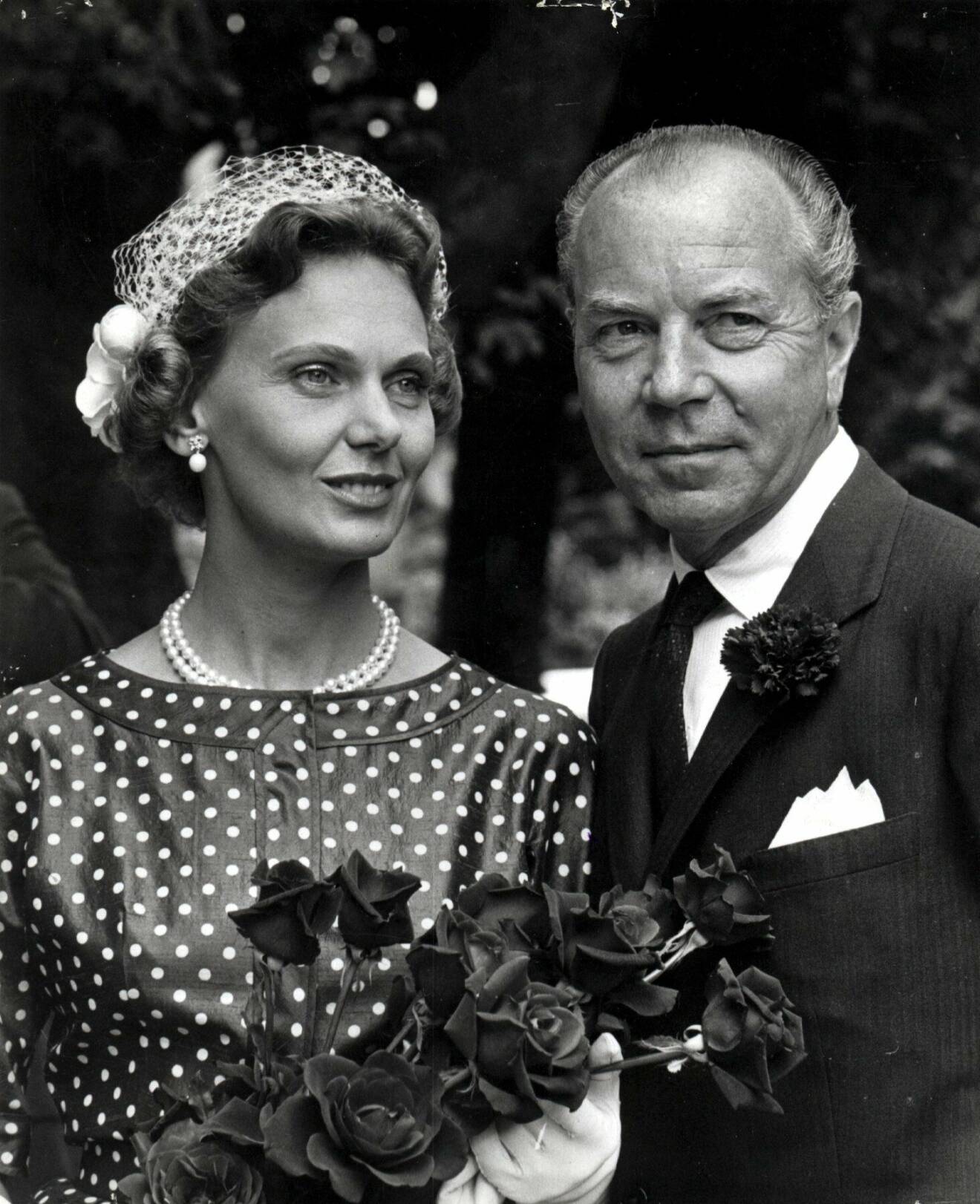 Sigvard och Marianne Bernadotte.