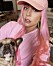 Lady Gaga i rosa hår
