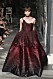 Christian Dior AW19/20, voluminös klänning i rött.