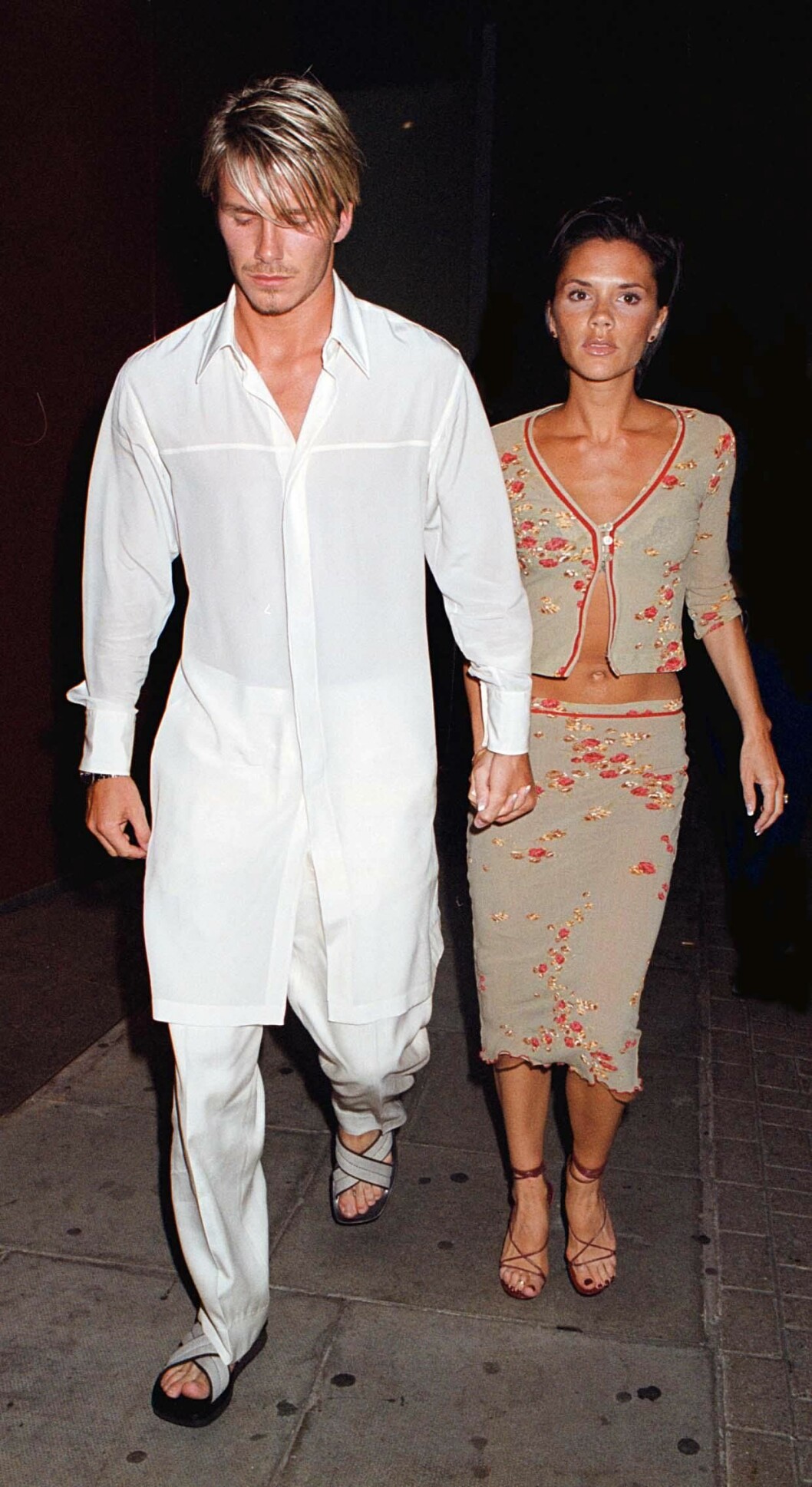Victoria- & David Beckhams stilögonblick