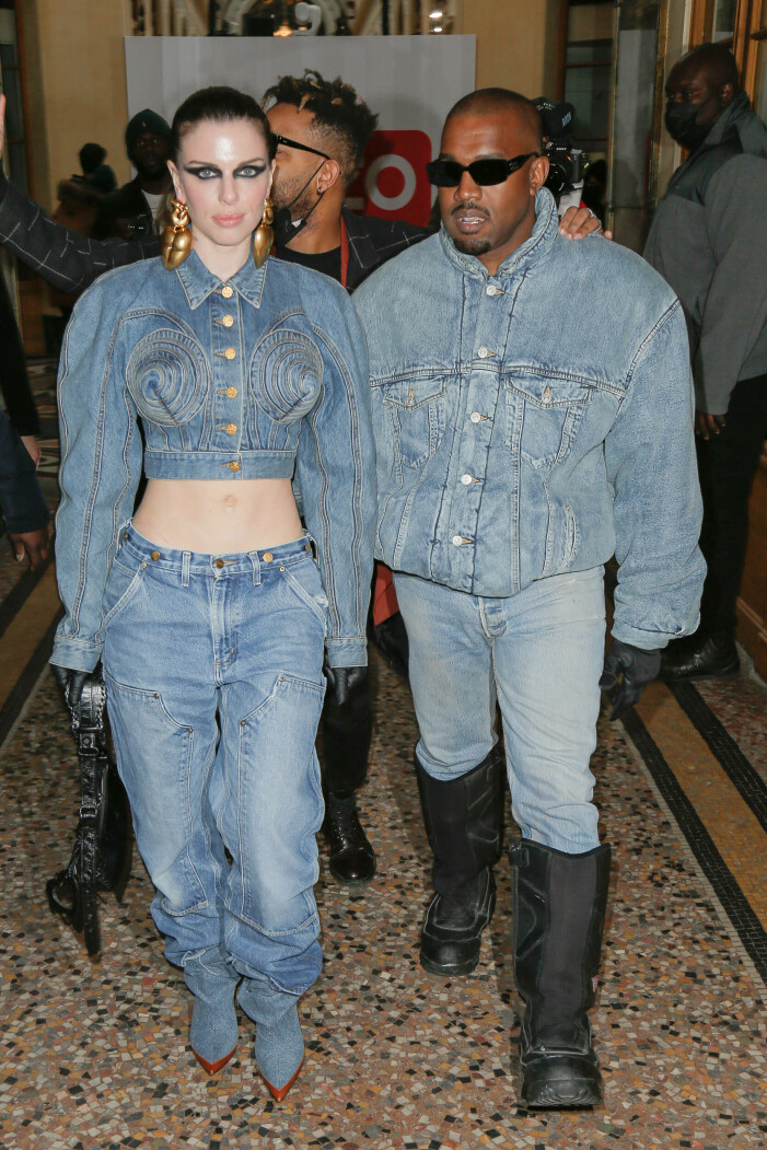 Kanye West och Julia Fox