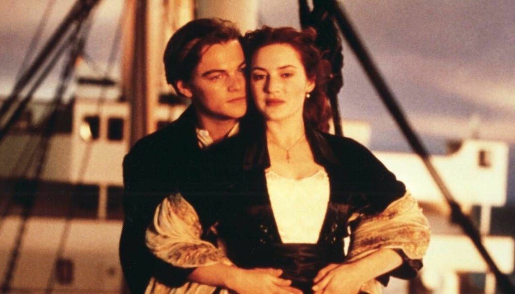 Jack och Rose i Titanic