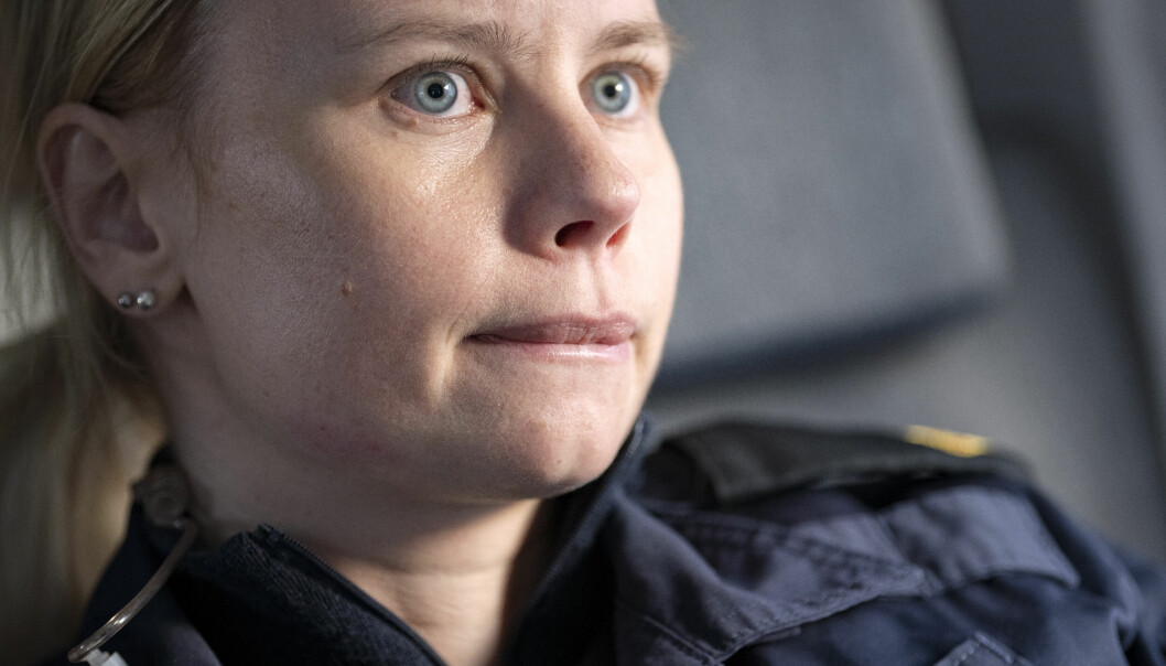 Tunna blå linjen med Amanda Jansson i huvudrollen