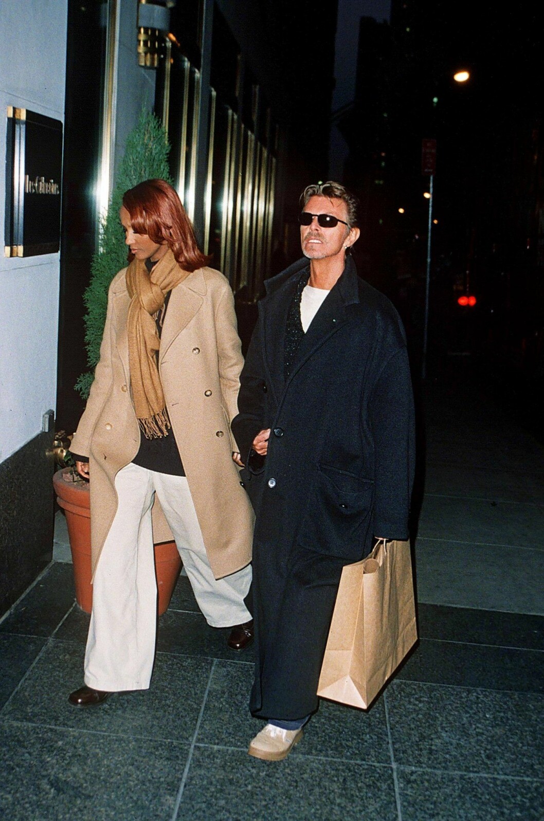 David Bowie och Iman Abdulmajids oförglömliga 90-tals stil