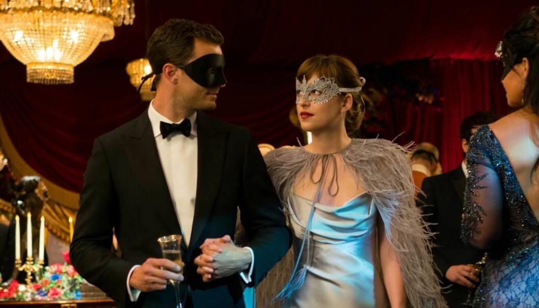 Christian och Ana i Fifty shades of grey