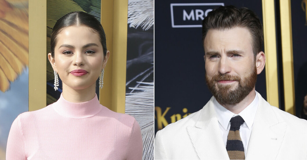 Selena Gomez och Chris Evans