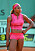 Serena Williams bästa tennislooks – rosa look med korta shorts 2004