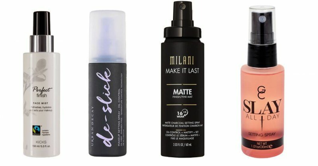 Setingspray som får sminket att hålla hela dagen