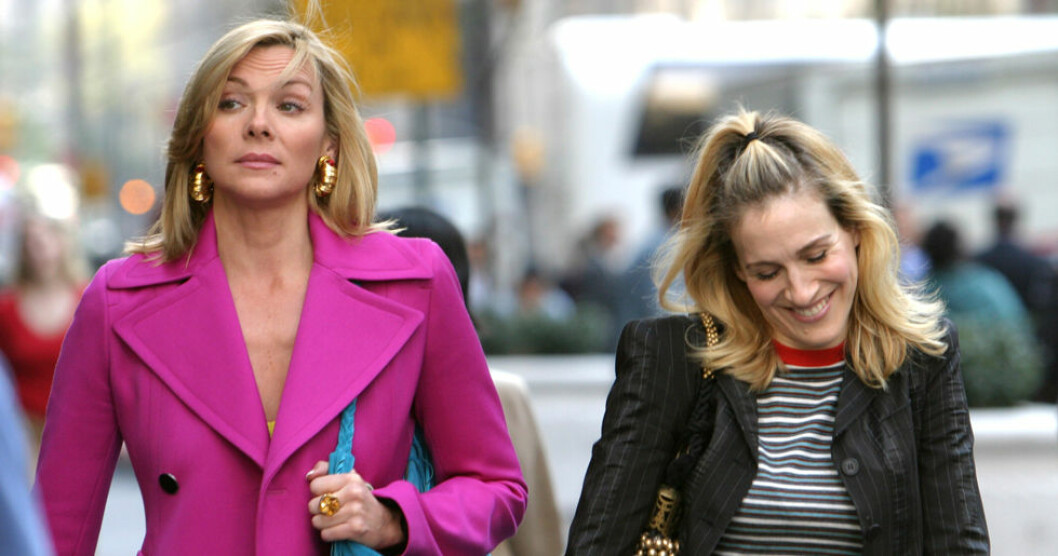 Kim Cattralls och Sarah Jessica Parker i Sex and the city