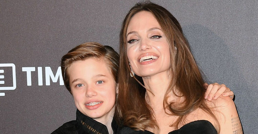 Shiloh Jolie-Pitt med mamma Angelina