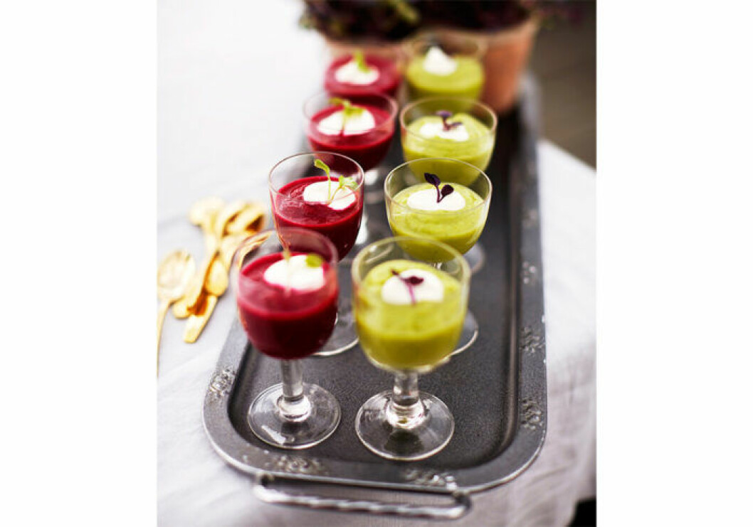 Två nyttiga recept på shots. Nyttiga avocadoshots som substitut till snaps