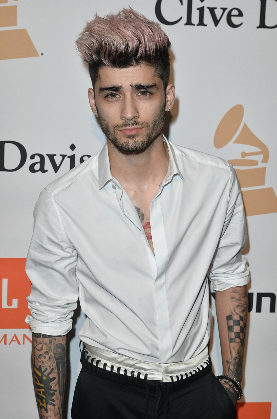 Zayn Malik i rosa hår