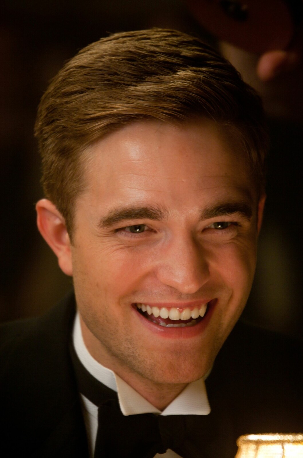 robert pattinson skrattar