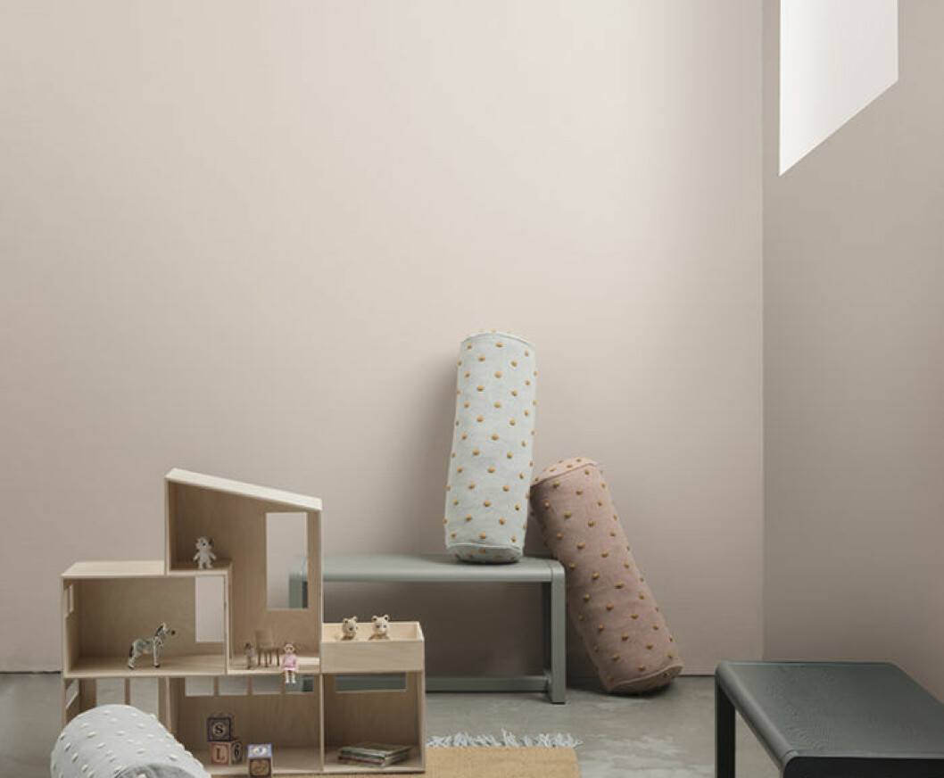 Silestone. Foto: Cosentino. Ljus bänkskiva med färgskiftningar i likt terrazzo