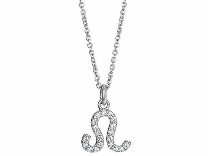 silverhalsband med stjärntecken