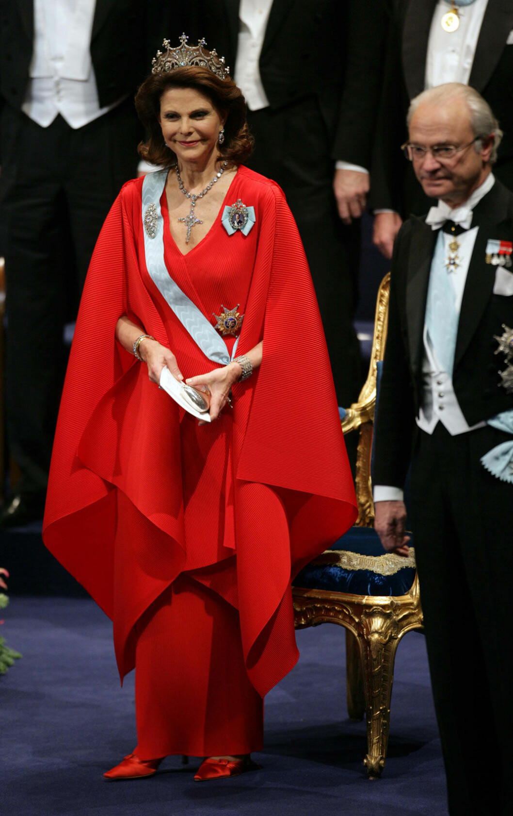Silvia i ännu en Yukiklänning 2007