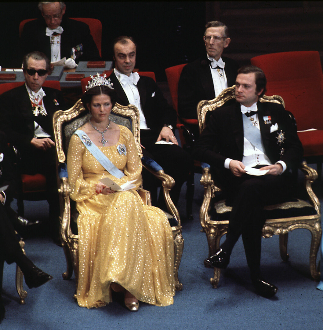 Drottning Silvia Nobel 1976. 