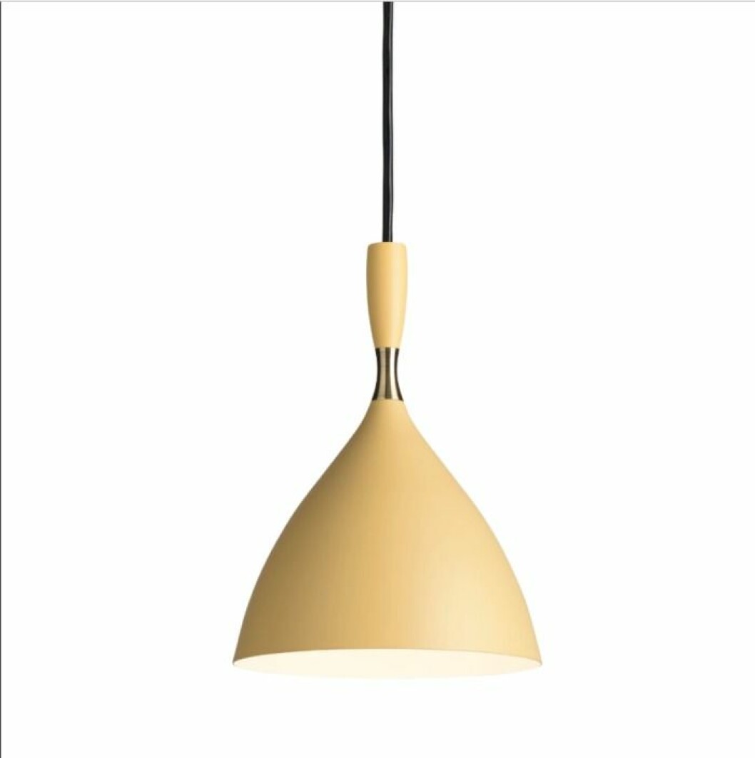 Låt belysningen skina i färg med taklampan Dokka från Northern med design av Birger Dahl.
