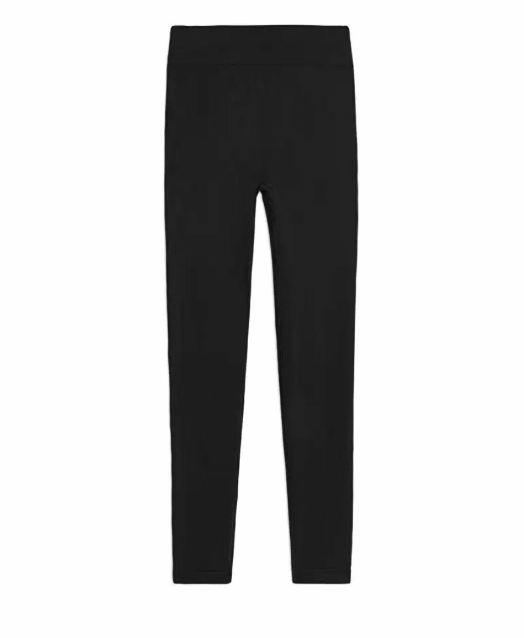 Svarta högmidjade leggings från Arket som ger bekväm komfort.