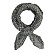 Svart/grå rutig scarf som kan bäras som topp. Kommer från Skall studio