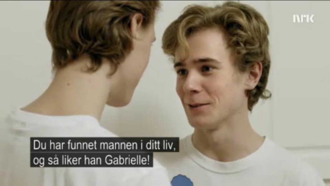 Isak och Even i norska serien Skam