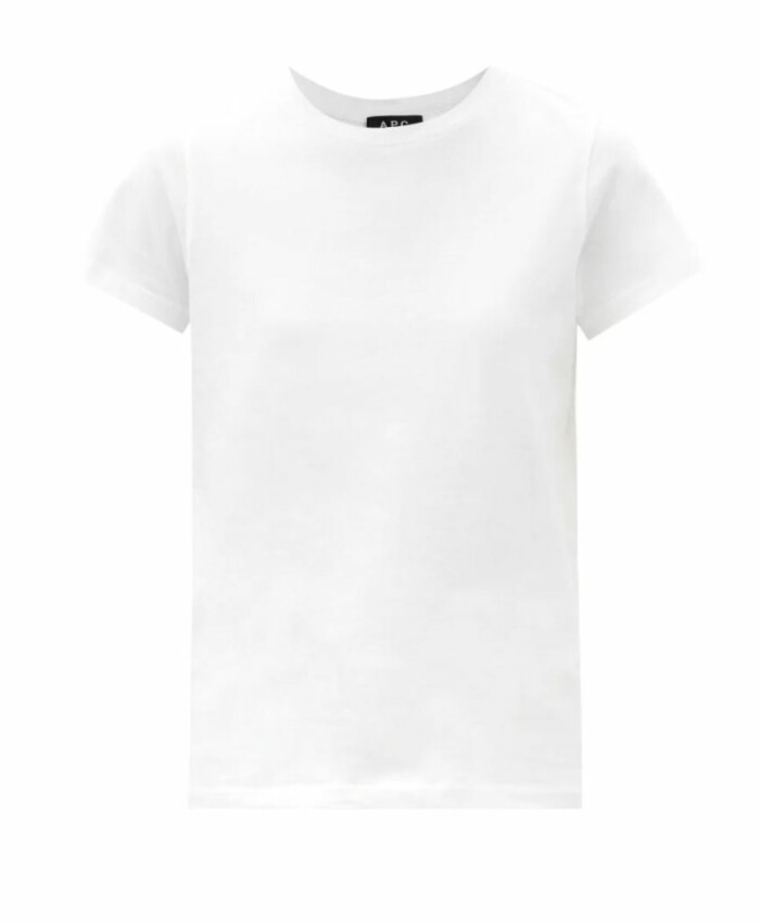 Vit t-shirt från A.P.C.