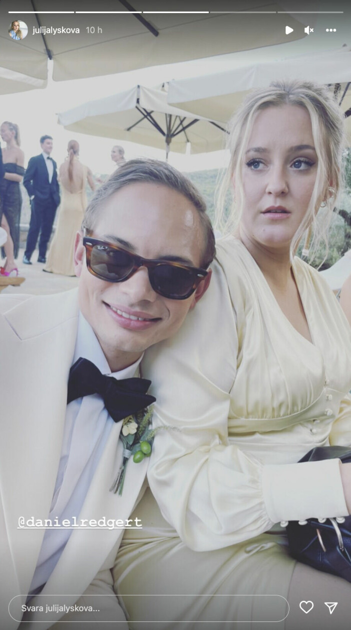 Daniel Ridgert e Julia Lyskova.