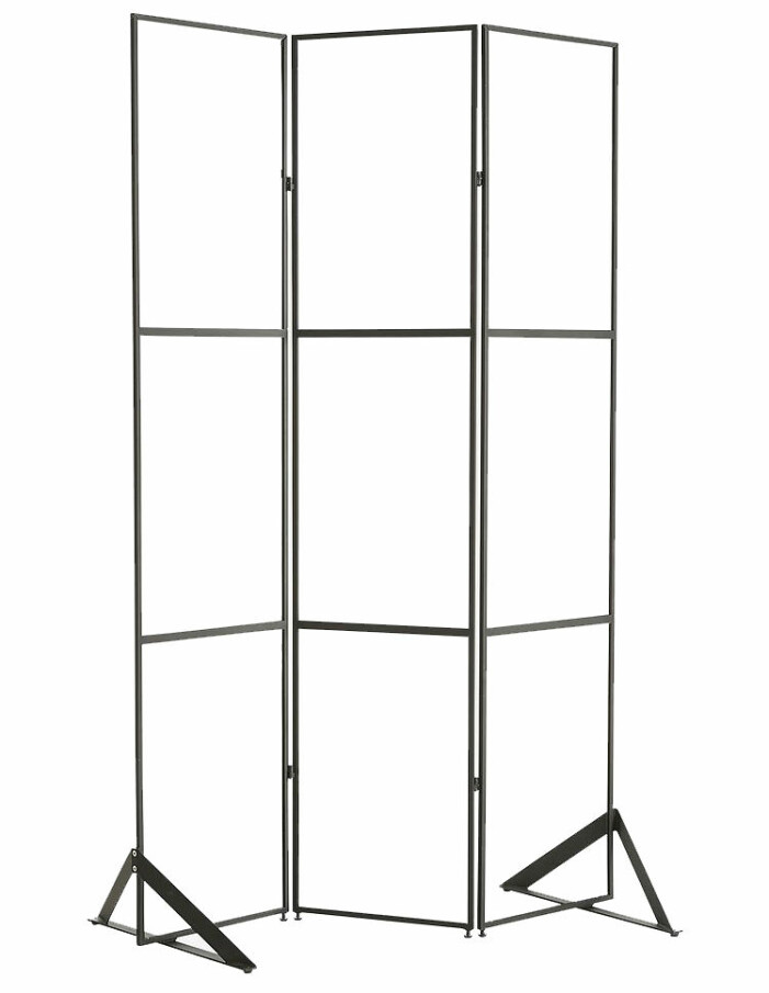 skärmvägg glas industri