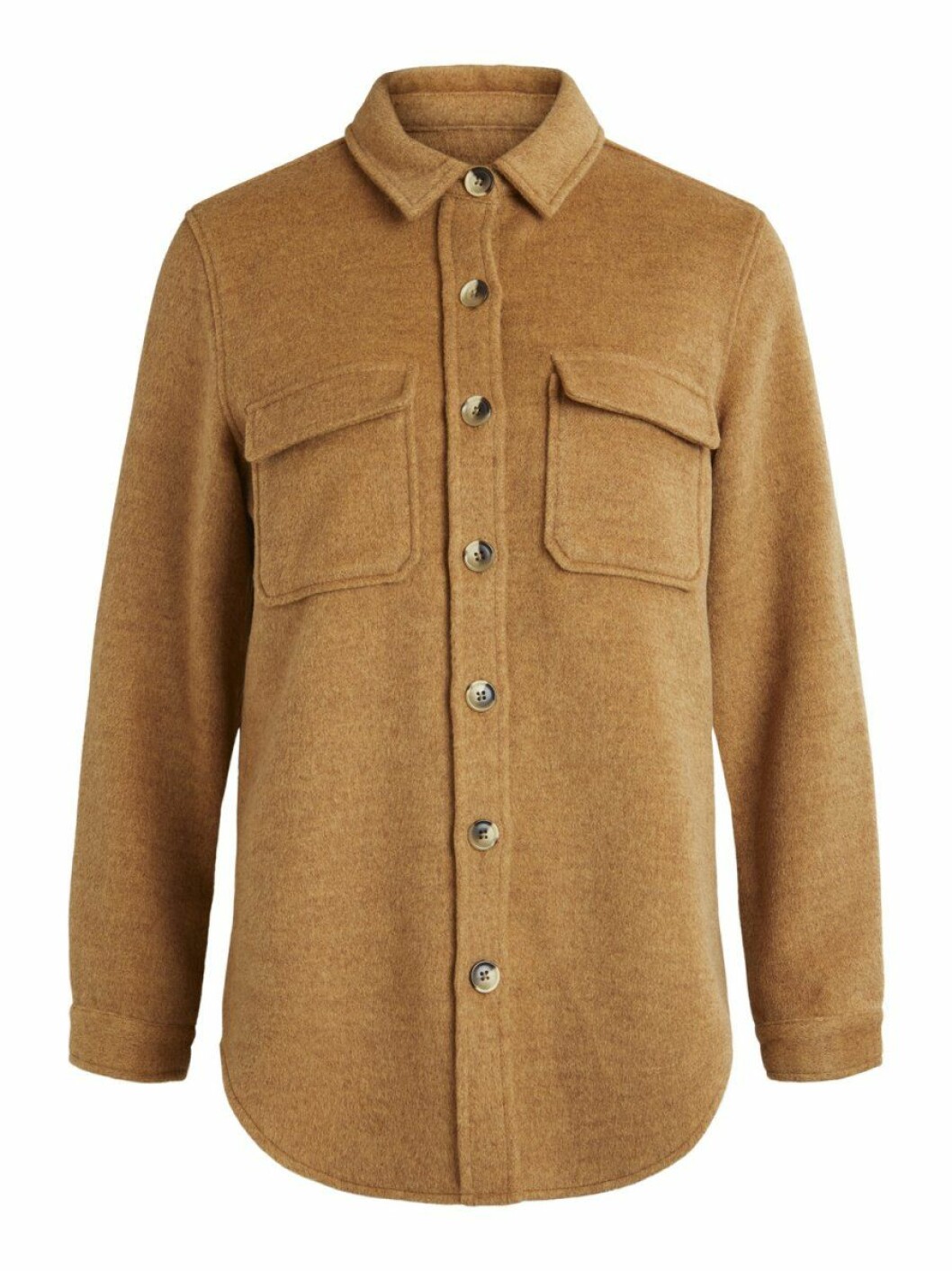 Brunbeige skjortjacka från Object collectors item.