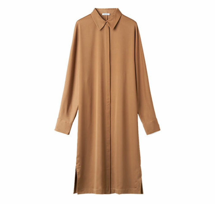 skjortklänning beige wera dam