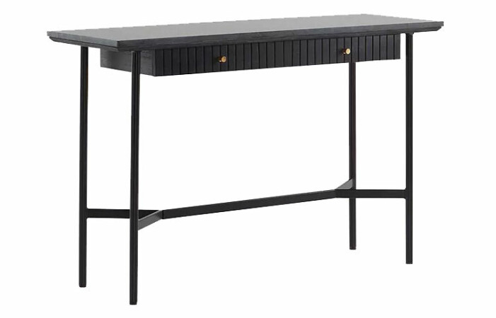 skrivbord med skiva i marmor
