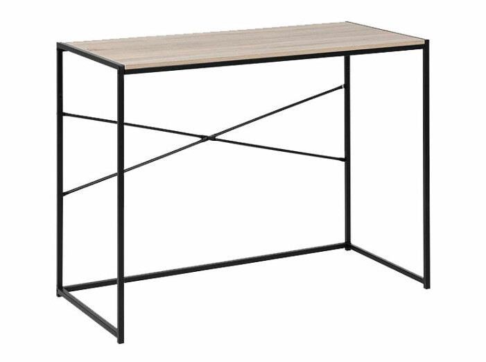 skrivbord med träskiva