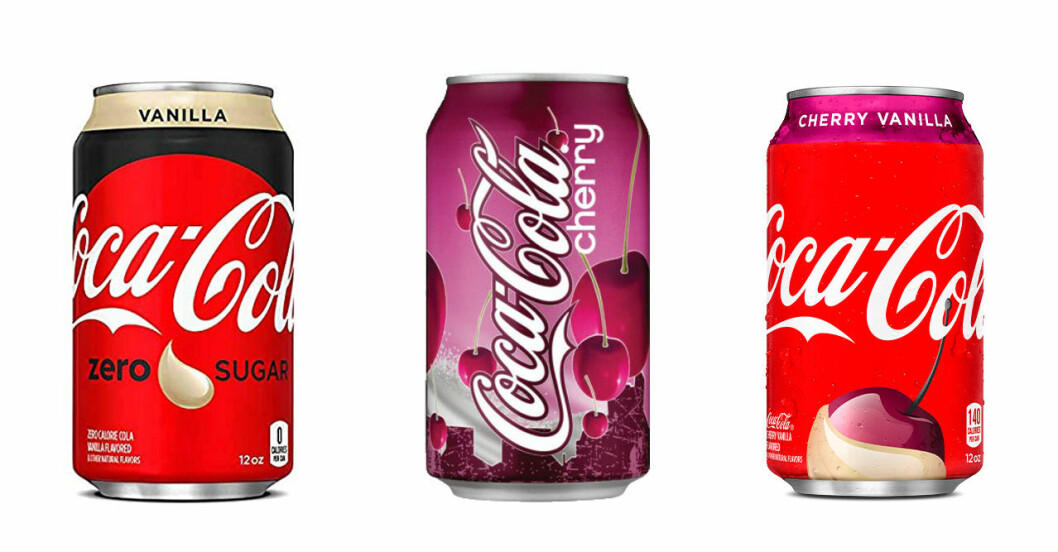 smaksatt cola