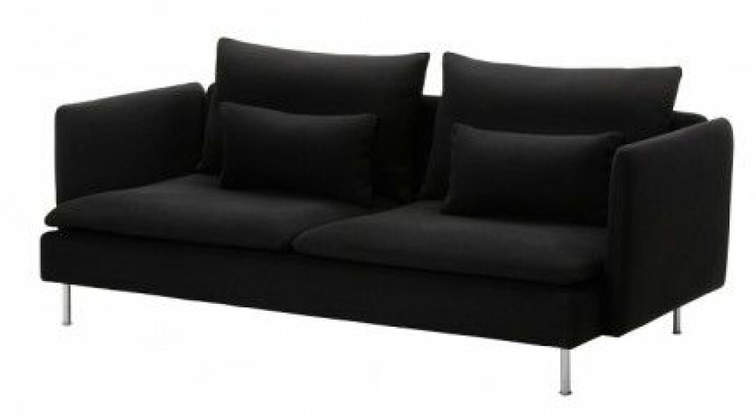 Soffa <em>Söderhamn</em> med tyg <em>Replösa</em>, 5 495 kr, Ikea. Soffa Söderhamn med tyg Replösa, 5 495 kr, Ikea. /Samsta, 3 995 kr, Ikea.