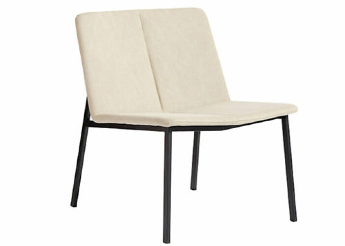 snygg loungestol beige