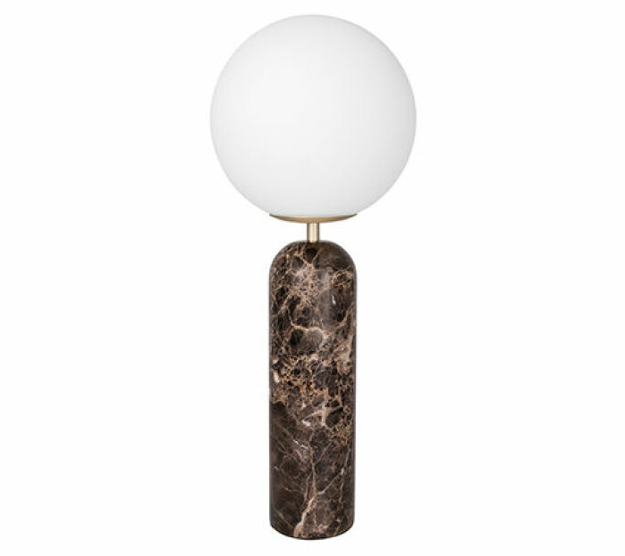 snygg rund bordslampa