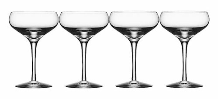 snygga champagneglas