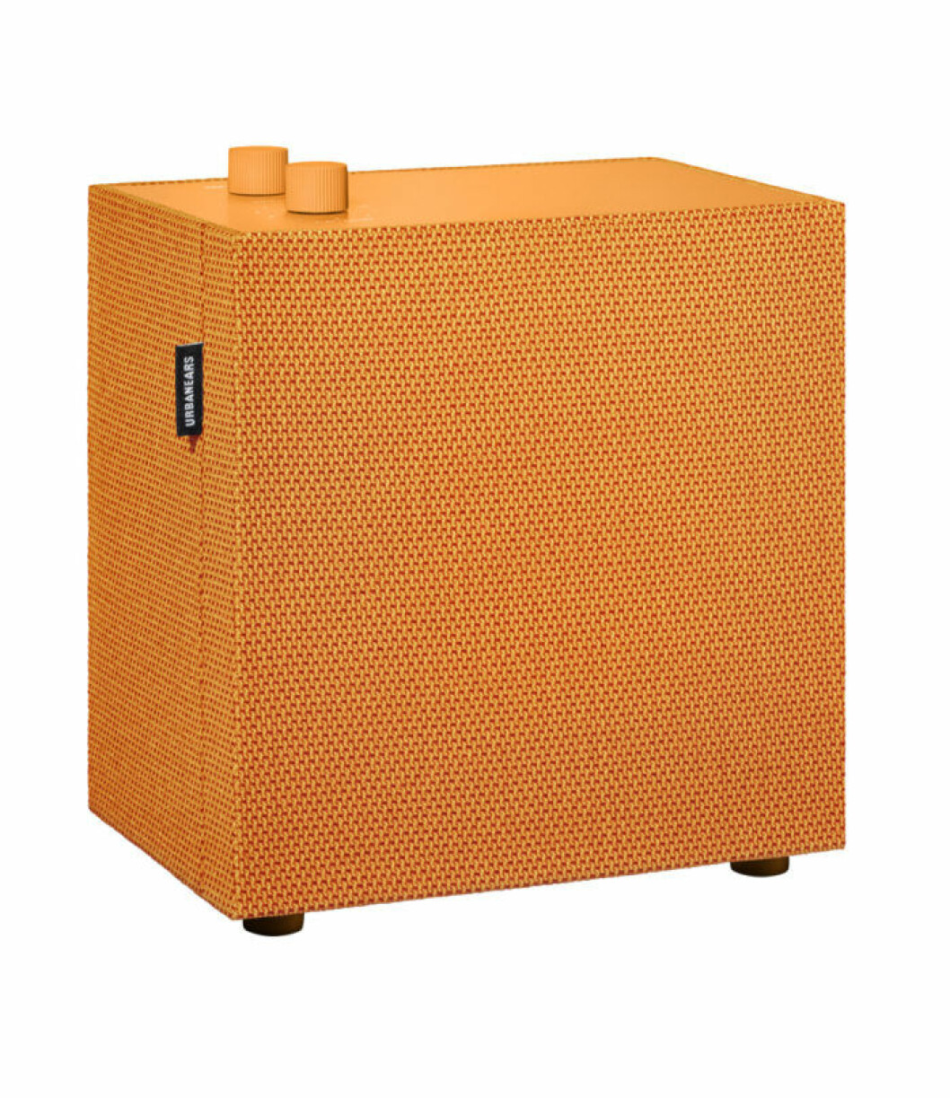 Orange trådlös högtalare