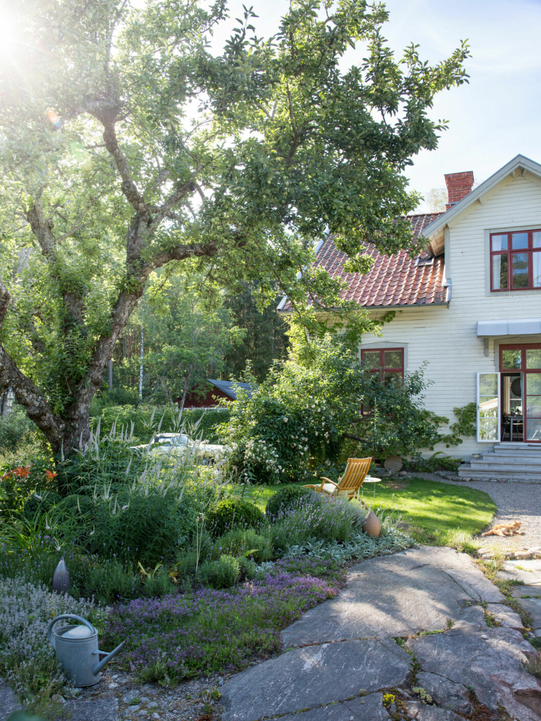 Glaskonstnären Gunnel Sahlins hus i Sörmland