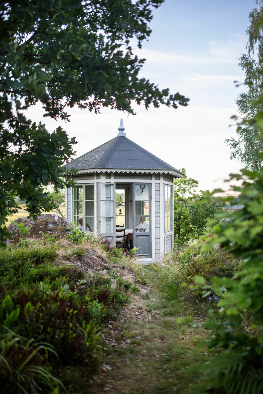 Vackert lusthus i Sörmland