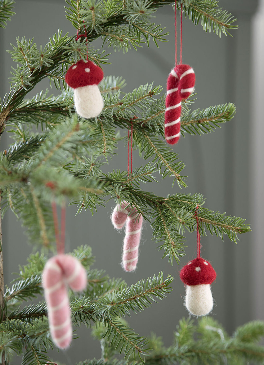 Tovade dekorationer till julgranen 2019 – från Sostrene Grene