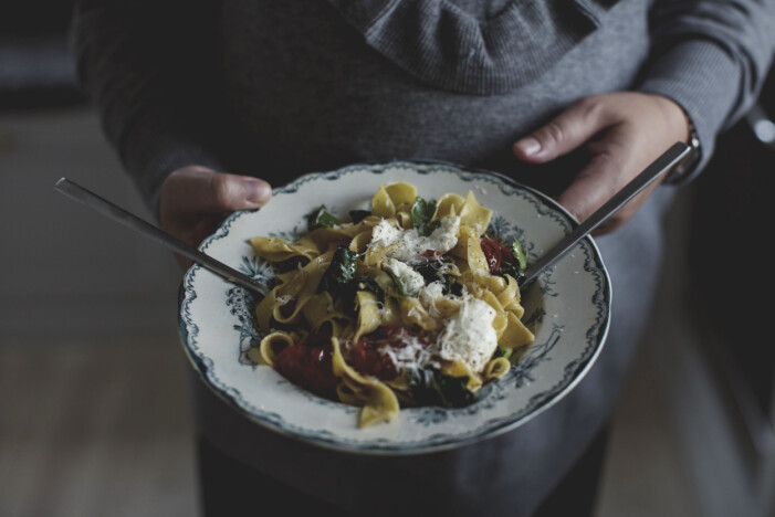 Spaghetti aglio e olio Johanna Bradford