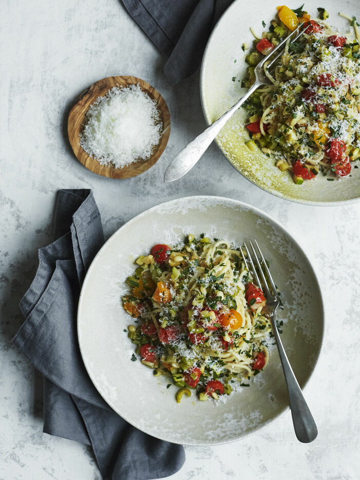 Så lagar du spaghetti sugo verdure
