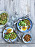 Börja dagen med spenatvåfflor med avokado, ägg och rostade kikärter