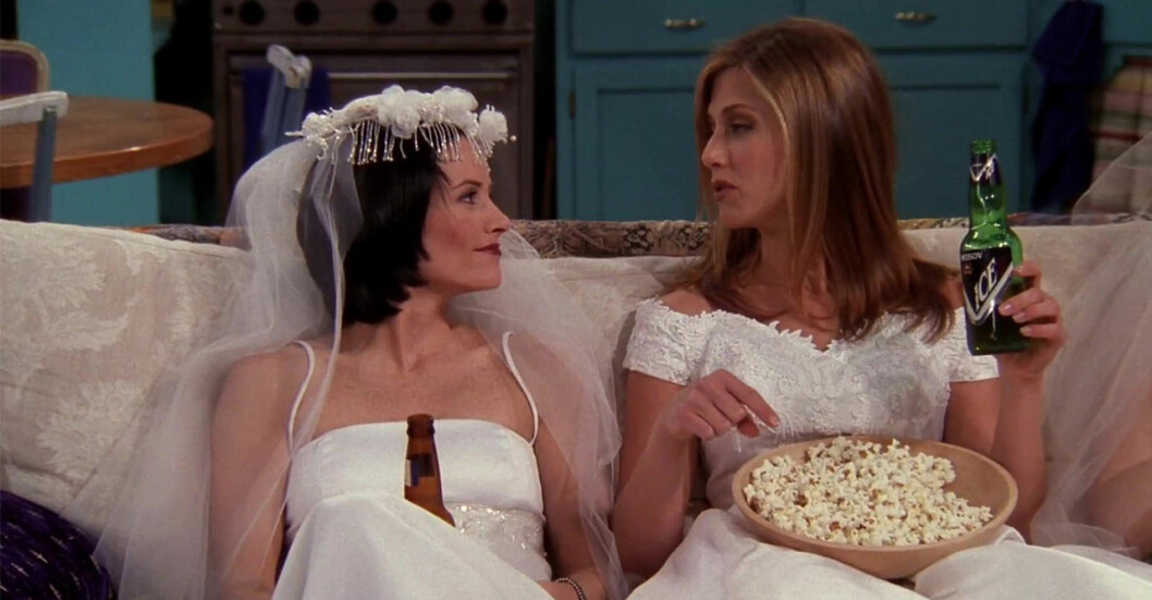Monica och Rachel i Vänner