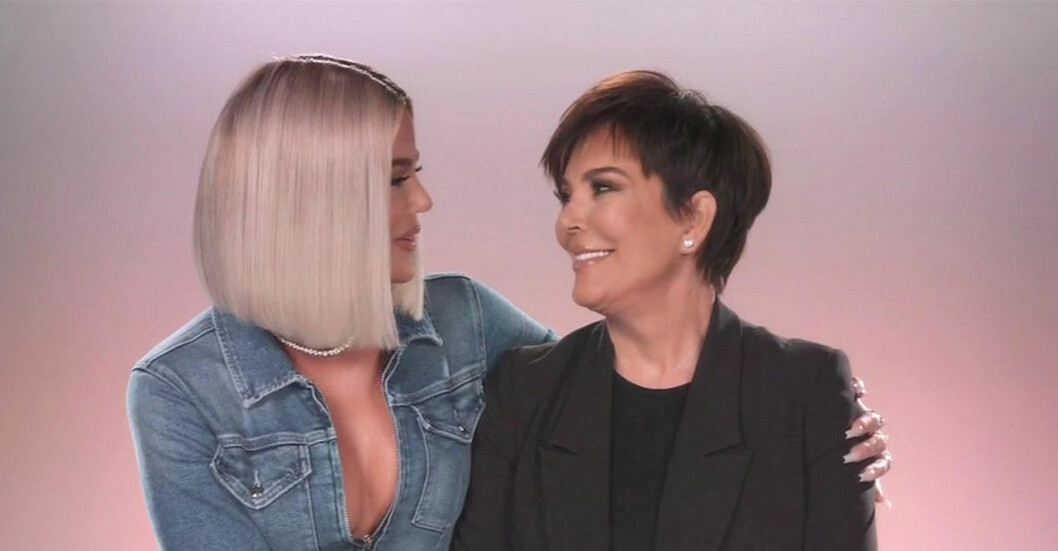 Khloe kardashian kris jenner