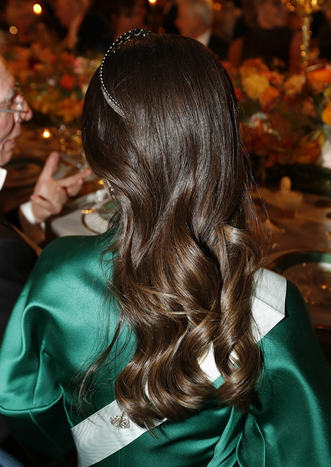 6849892 STOCKHOLM 2016-12-10. The Nobel Prize 2016. The Nobel Banquet held in the Blue Hall of the Stockholm City Hall. Picture shows: Princess Sofia of Sweden. COPYRIGHT STELLA PICTURES