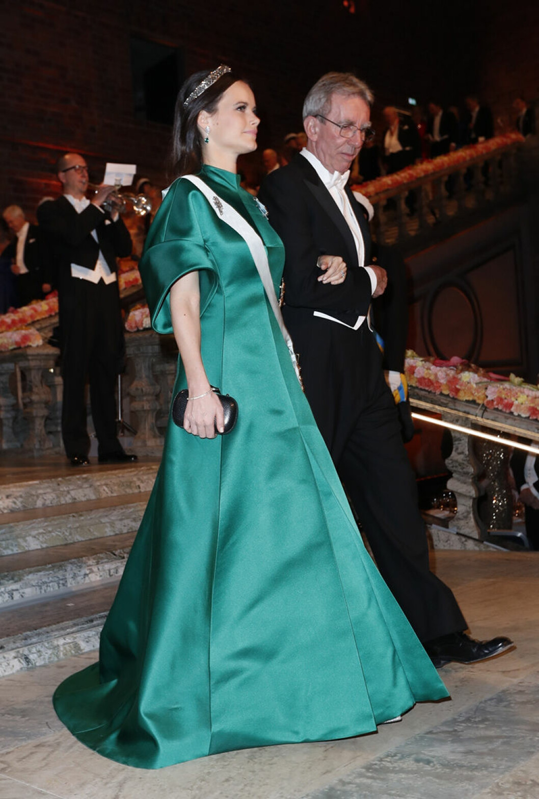 6849536 STOCKHOLM 2016-12-10. The Nobel Prize 2016. The Nobel Banquet held in the Blue Hall of the Stockholm City Hall. Picture shows: Princess Sofia of Sweden. COPYRIGHT STELLA PICTURES